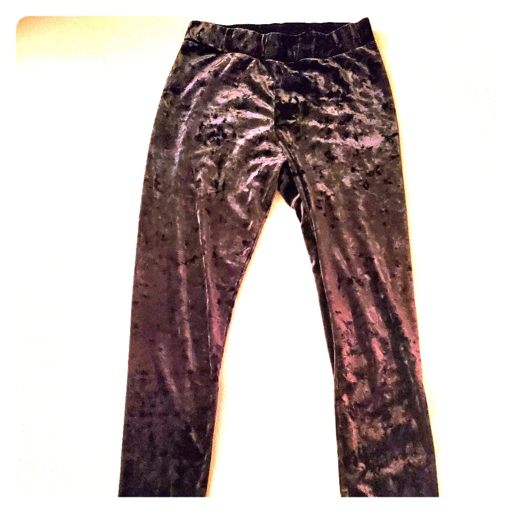 H&M Velvet Leggings
